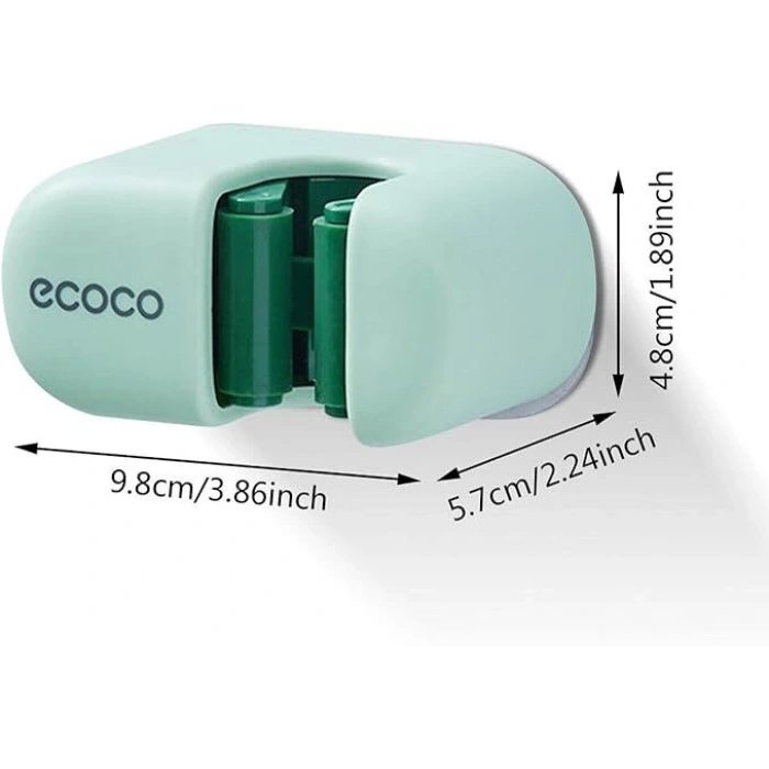 ECOCO Duvara Monte Süpürge ve Mop Askılığı | Kaymaz, Delme Gerektirmeyen Pratik Organizer