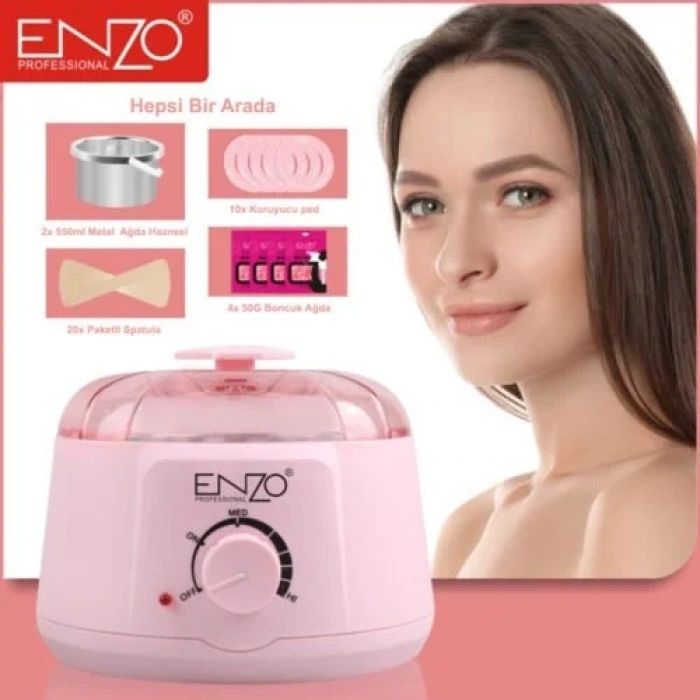 ENZO Ağda Isıtma Makinesi – Profesyonel ve Ev Kullanımına Uygun