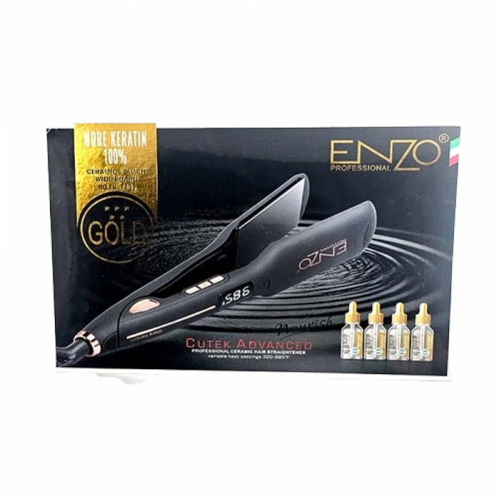 ENZO EN-1451 Saç Düzleştirici | 4 Keratin Serum Hediyeli *****