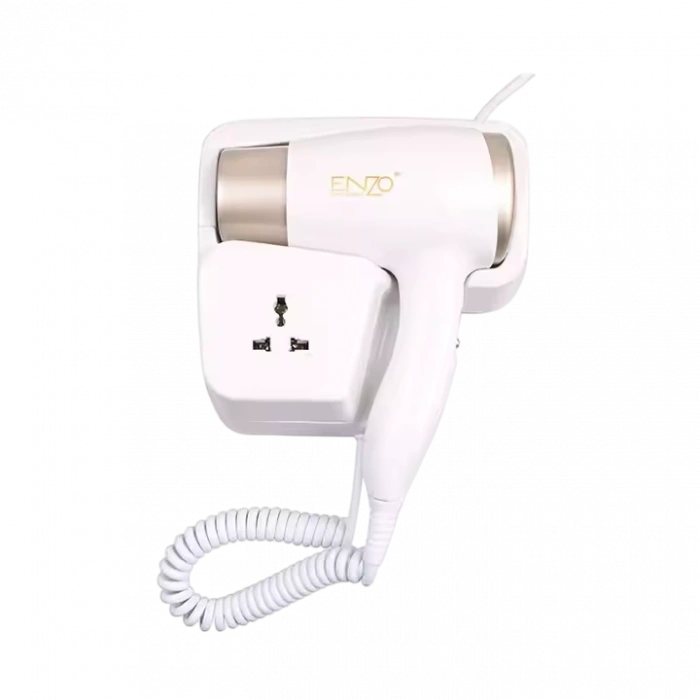 ENZO Lüks Duvara Montelenebilir Elektrikli Saç Kurutma Makinesi