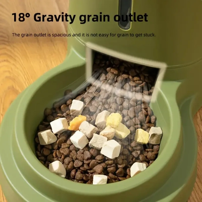 Evcil Hayvan Mama Dağıtıcısı - Otomatik Yerçekimi Mama Kabı