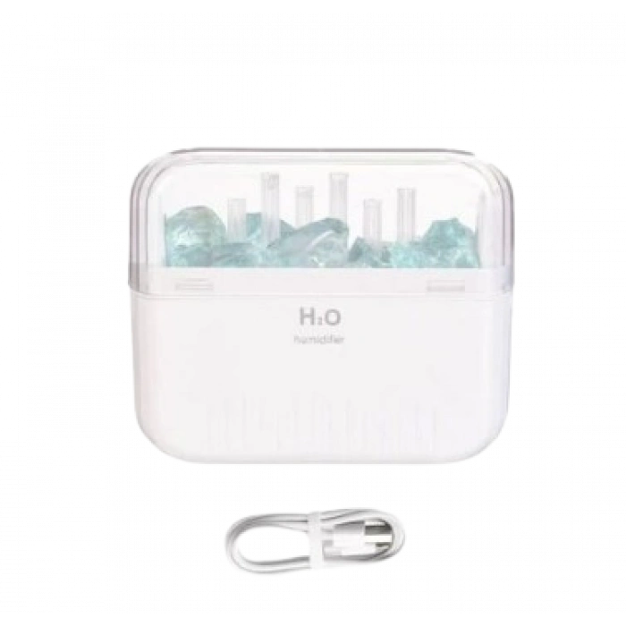 Glacier Hava Nemlendiricisi - Kristal Tasarımlı, Esans Yağı Difüzörü