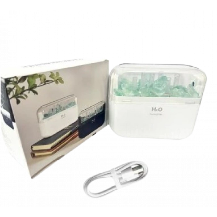 Glacier Hava Nemlendiricisi - Kristal Tasarımlı, Esans Yağı Difüzörü