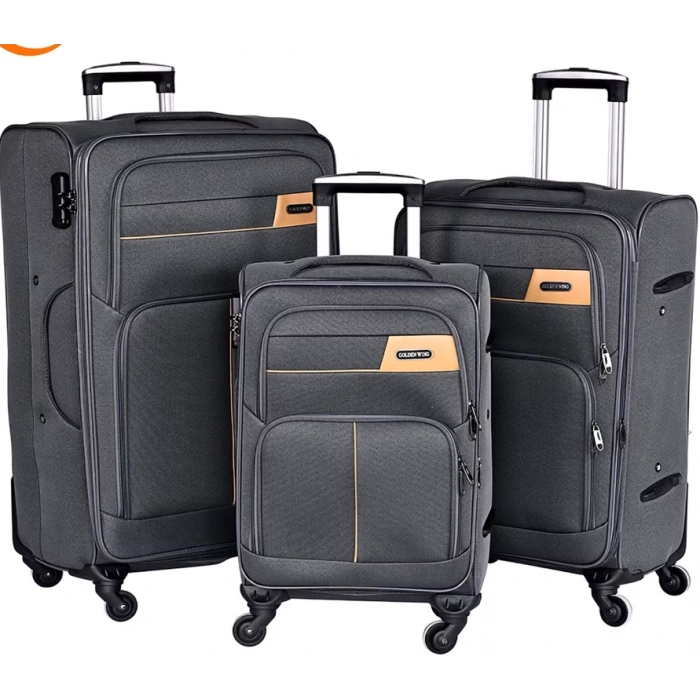 Golden Wing Valiz 3lü Valiz Set