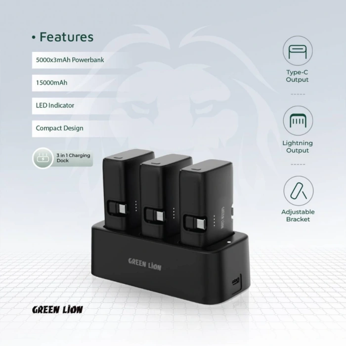 Green Lion Powerbank İstasyon