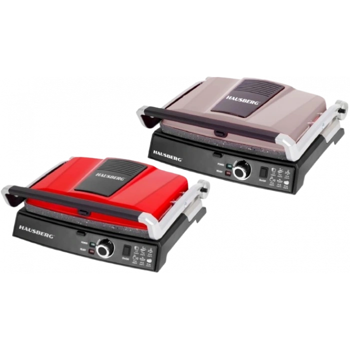 HAUSBERG 2’si 1 Arada Izgara ve Tost Makinesi