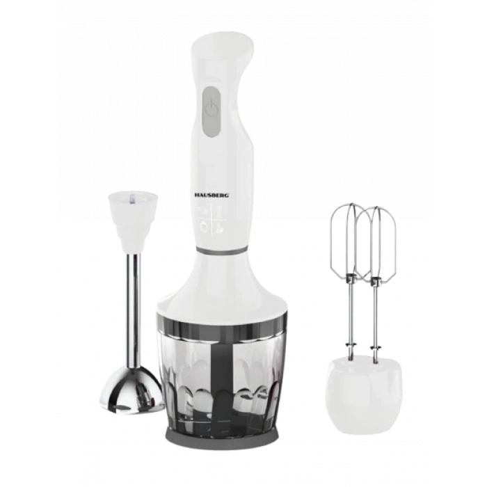 HAUSBERG 3ü 1 Arada Blender, Mikser, Doğrayıcı Seti