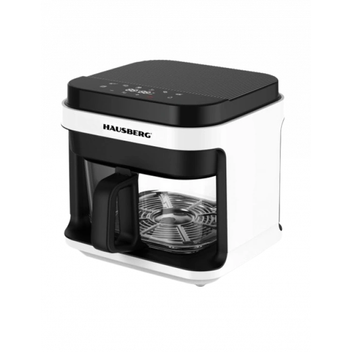 HAUSBERG Cam Hazneli Airfryer / Hava Fritözü - 6.5 Litre Kapasiteli