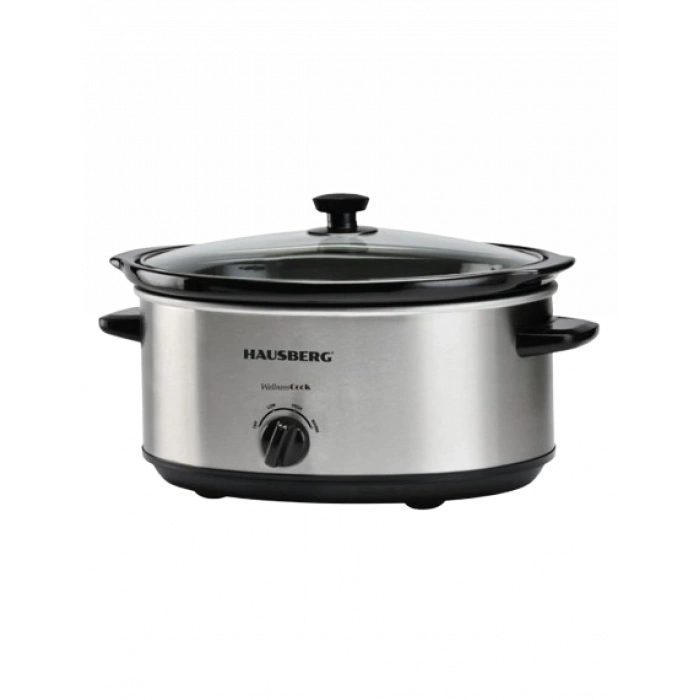 HAUSBERG Çok Amaçlı Elektrikli Tencere / Slow Cooker - 6.5L