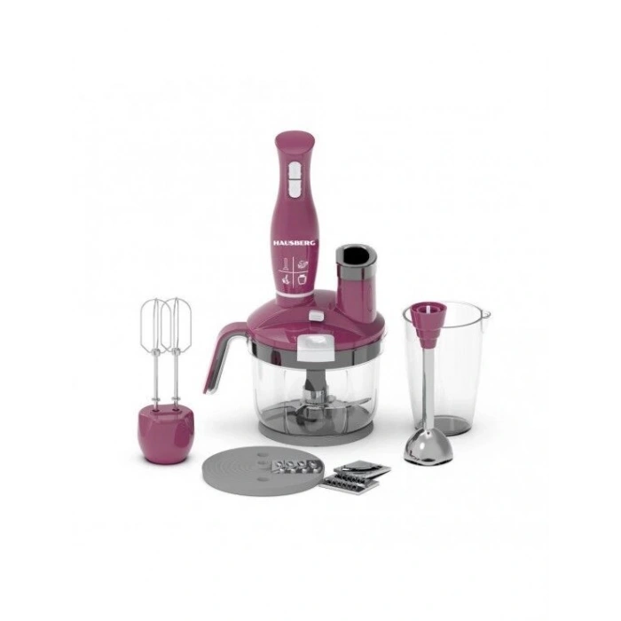 HAUSBERG Çoklu Blender Seti - Renkli