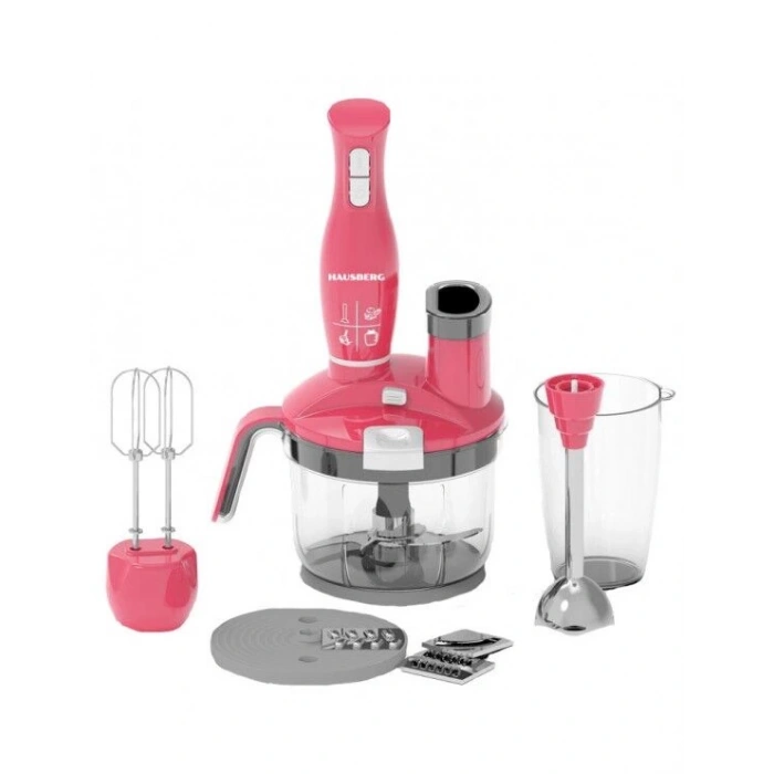 HAUSBERG Çoklu Blender Seti - Renkli