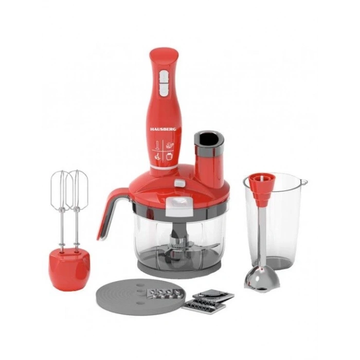 HAUSBERG Çoklu Blender Seti - Renkli