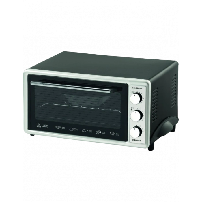 HAUSBERG Elektrikli Mini Fırın | 48L Kapasite & 1800W Güç