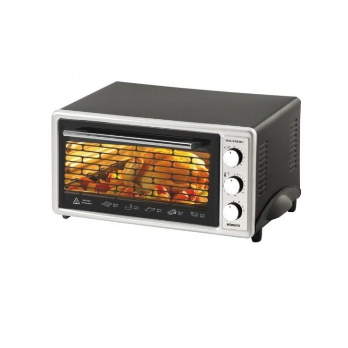 HAUSBERG Elektrikli Mini Fırın | 48L Kapasite & 1800W Güç