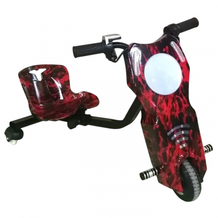 HAUSBERG KIDS Drift Scooter | Çocuklar İçin Elektrikli Üç Tekerlekli Scooter | Bluetooth & LED Aydınlatmalı