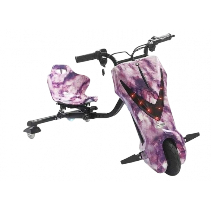 HAUSBERG KIDS Drift Scooter | Çocuklar İçin Elektrikli Üç Tekerlekli Scooter | Bluetooth & LED Aydınlatmalı