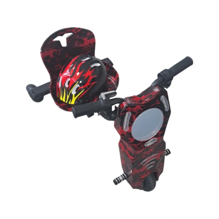 HAUSBERG KIDS Drift Scooter | Çocuklar İçin Elektrikli Üç Tekerlekli Scooter | Bluetooth & LED Aydınlatmalı