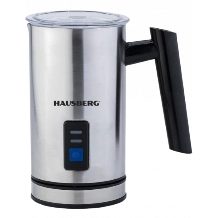 HAUSBERG Paslanmaz Çelik Süt Köpürtme Makinesi