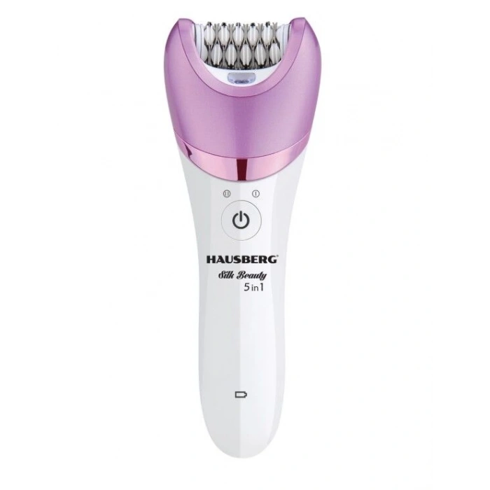 HAUSBERG Şarjlı 5’i 1 Arada Vücut ve Yüz Bakım Seti | Epilasyon, Tıraş, Masaj, Nasır Giderici & Yüz Fırçası