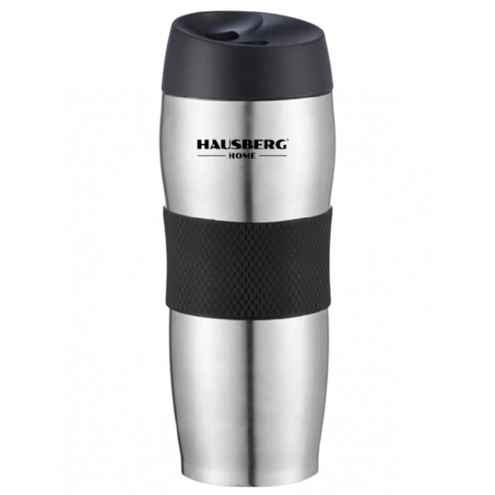 HAUSBERG Vakumlu Termos Bardak | 450ML Kapasite & 12 Saat Sıcak Tutma