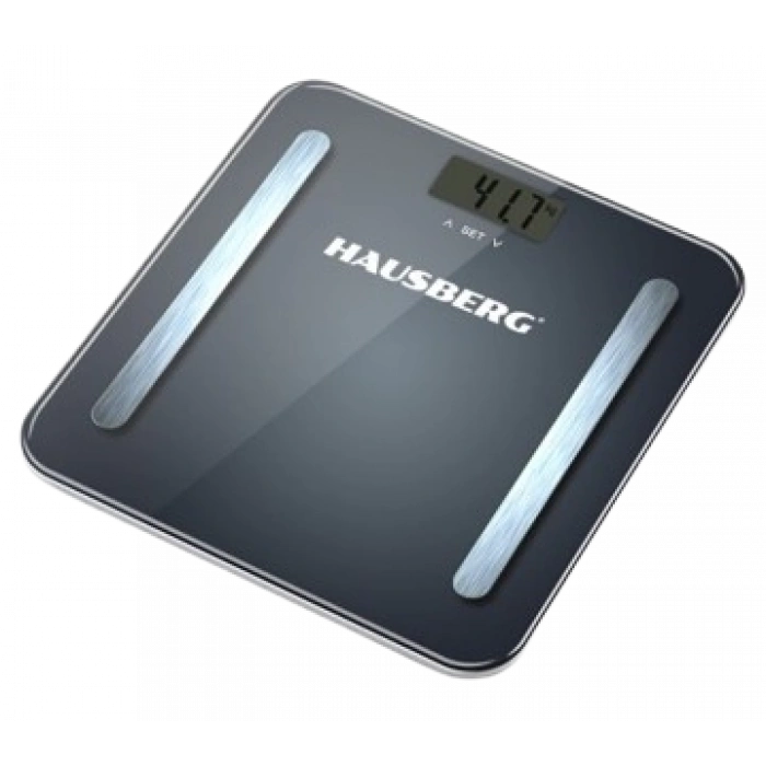 HAUSBERG Vücut Yağı Analizörü & Dijital Banyo Tartısı