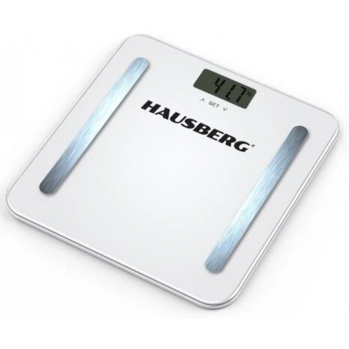 HAUSBERG Vücut Yağı Analizörü & Dijital Banyo Tartısı