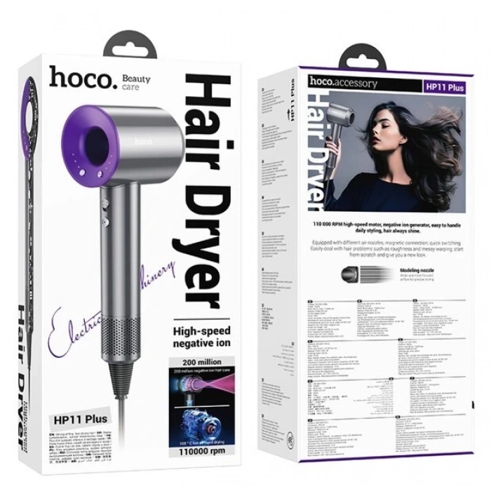 HOCO HP11 Plus – Yüksek Performanslı İyonlu Saç Kurutma Makinesi