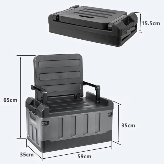 Katlanabilir Çok Amaçlı Kamp Sandalyesi & Deposu