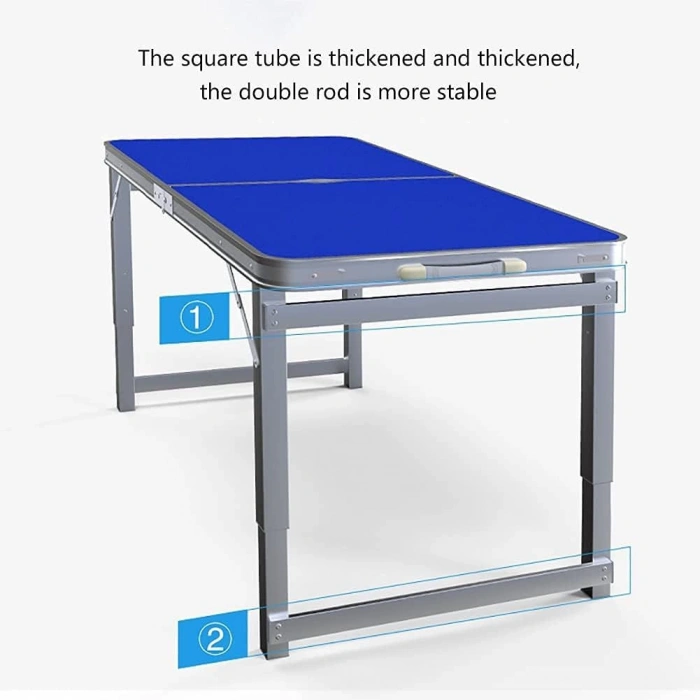 Katlanabilir Kamp & Piknik Masası + Tabure Seti