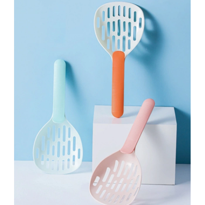 Kedi Kumu Küreği – Uzun Saplı, Derin ve Temiz Çöp Toplama Küreği