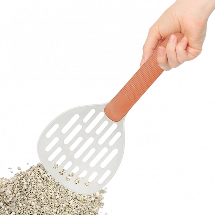 Kedi Kumu Küreği – Uzun Saplı, Derin ve Temiz Çöp Toplama Küreği