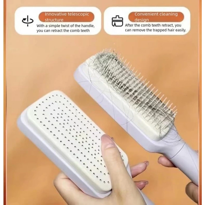 Kolay Temizlenen Akıllı Saç Tarağı