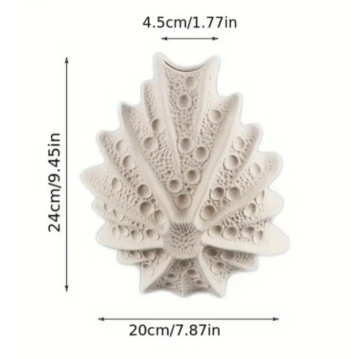 Mercan Şekilli Seramik Vazo