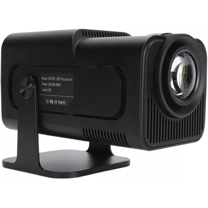 Mini Projektör, 4K 1080P Full HD Destekli Taşınabilir Projektör - Akıllı Projektör ile Evinizde Sinema Keyfi