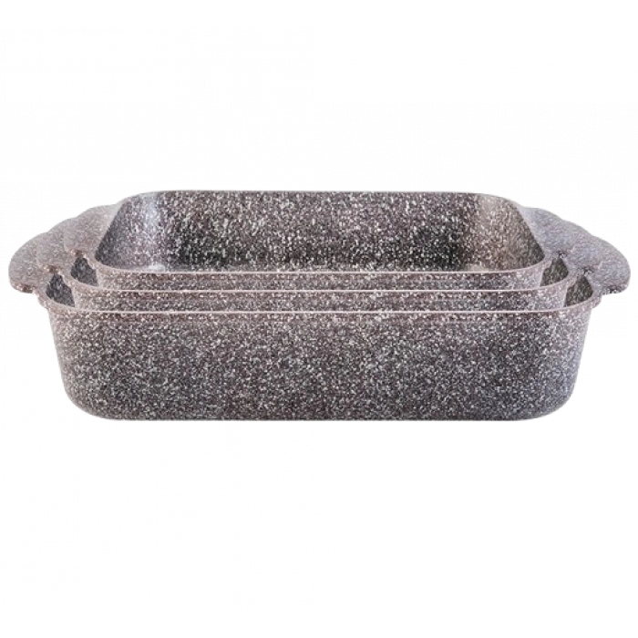 NEWAL 3ü 1 Arada Galaxy Fırın Tepsisi Seti - 25/30/35 CM