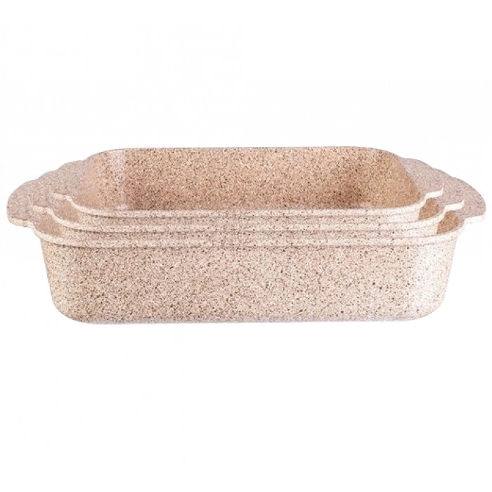 NEWAL 3ü 1 Arada Galaxy Fırın Tepsisi Seti - 25/30/35 CM