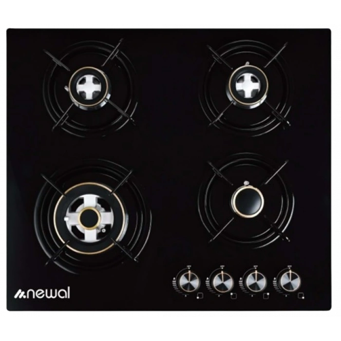 NEWAL Ankastre Siyah Ocak- 3x Vok Göz