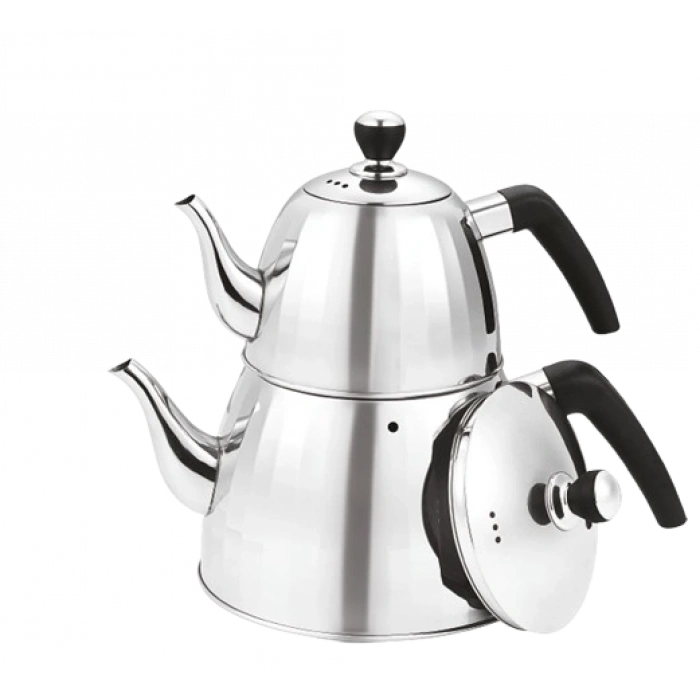 NEWAL Çelik Çaycı - Paslanmaz Çelik Çaydanlık