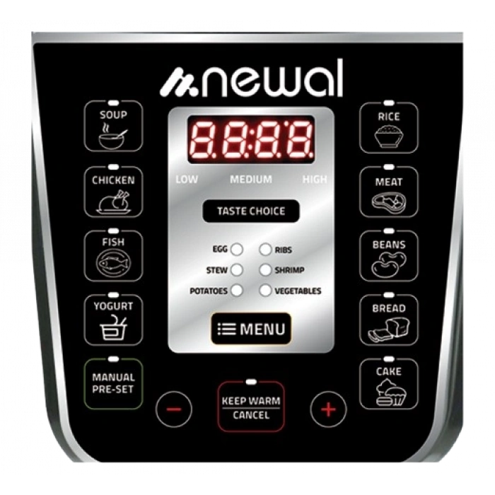 NEWAL Çok Amaçlı Akıllı Pişirici - 6L