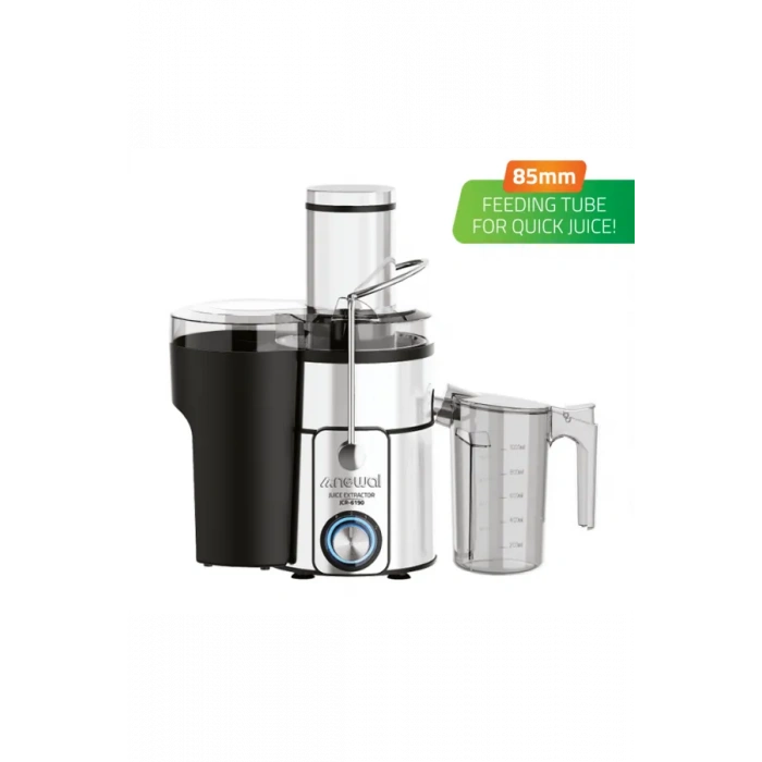 Newal Katı Meyve Sıkacağı – Paslanmaz Gövde, 2 Hız, 1 L Hazne