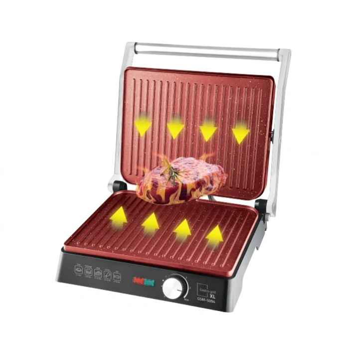 NEWAL Tost Makinesi - XL Büyük Boy (4 Dilim)