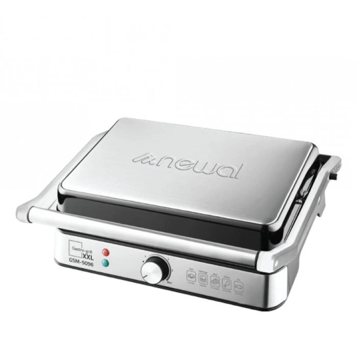 NEWAL Tost Makinesi - XXL Büyük Boy (6 Dilim)