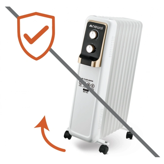 NEWAL Yağlı Radyatör Soba - 9 Dilim