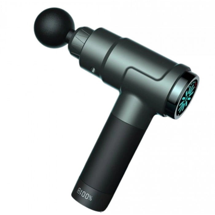 Parmak İzi Aktive Edilen Masaj Tabancası – Güçlü ve Çok Yönlü Rahatlama Aleti