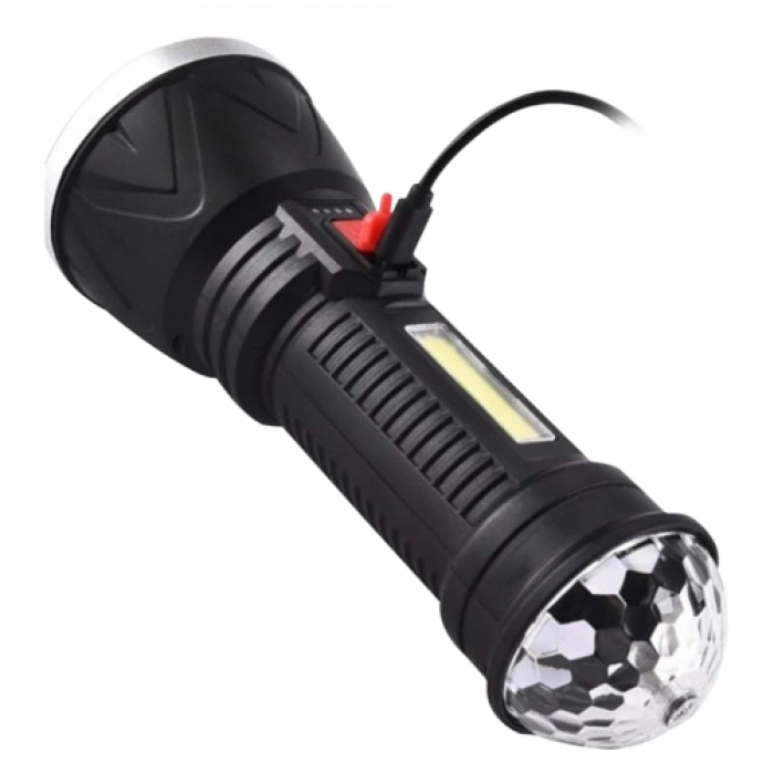 POWERMASTER 9+1 Ledli Mini Disko Toplu Şarjlı El Feneri