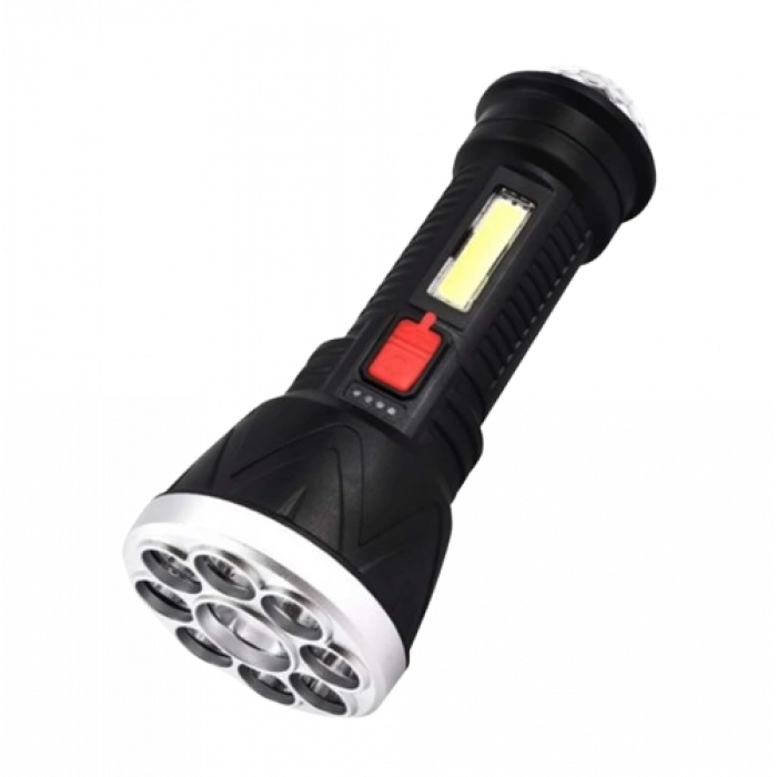 POWERMASTER 9+1 Ledli Mini Disko Toplu Şarjlı El Feneri