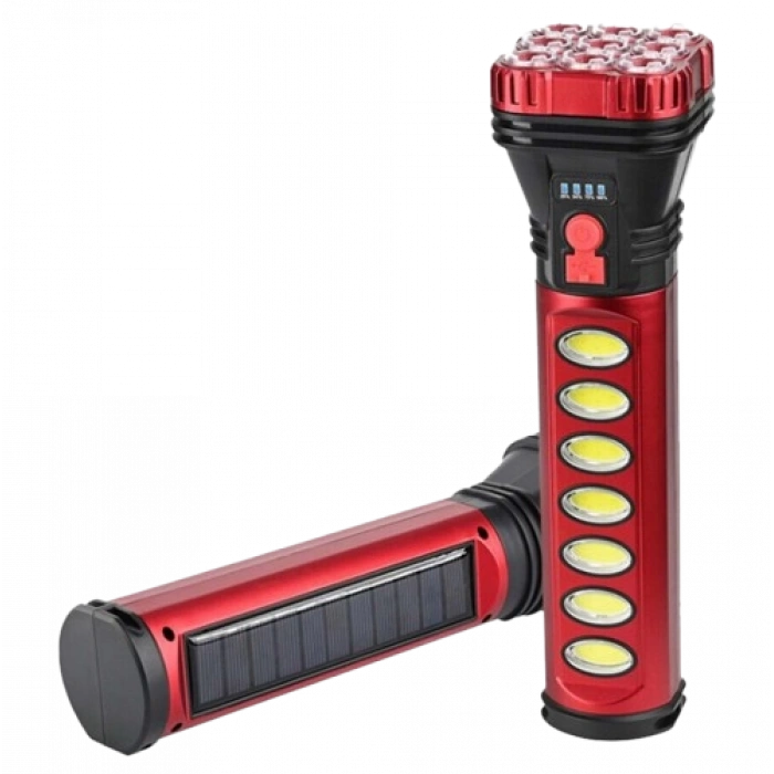 POWERMASTER 9+4 Ledli Solar + Şarjlı El Feneri