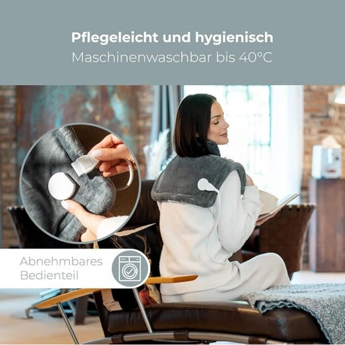 PROFICARE 100W Omuz ve Boyun Isıtıcısı – Kas Rahatlatıcı Isı Terapisi!