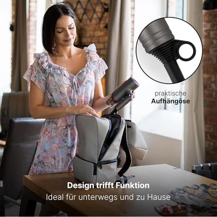 PROFICARE 1600W Saç Kurutma Makinesi – İyon Teknolojili ve Katlanabilir