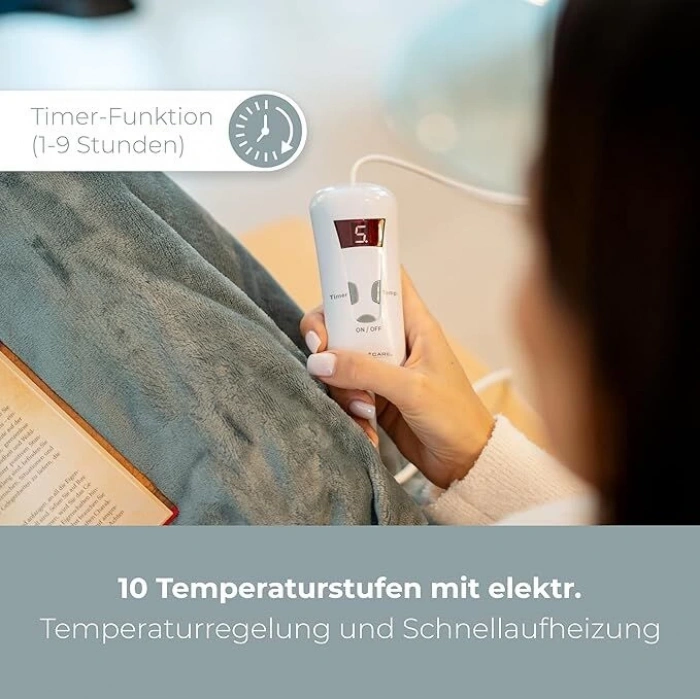 PROFICARE 180W Elektrikli Battaniye – Soğuk Geceler İçin Mükemmel Isıtma Çözümü!